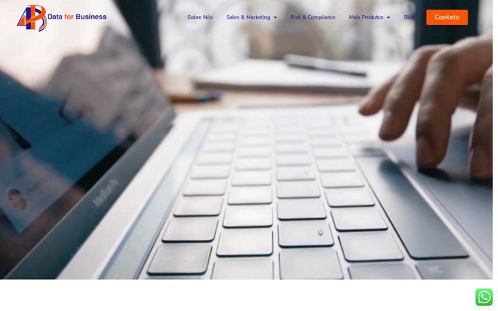 Screenshot of d4business.com.br