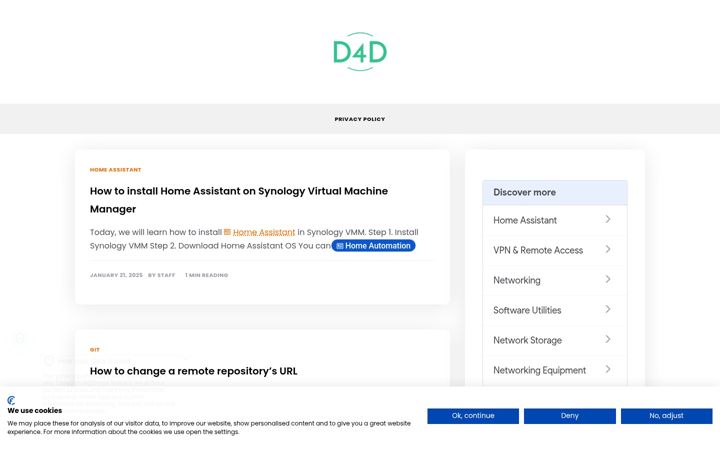 Screenshot di d4d.lt