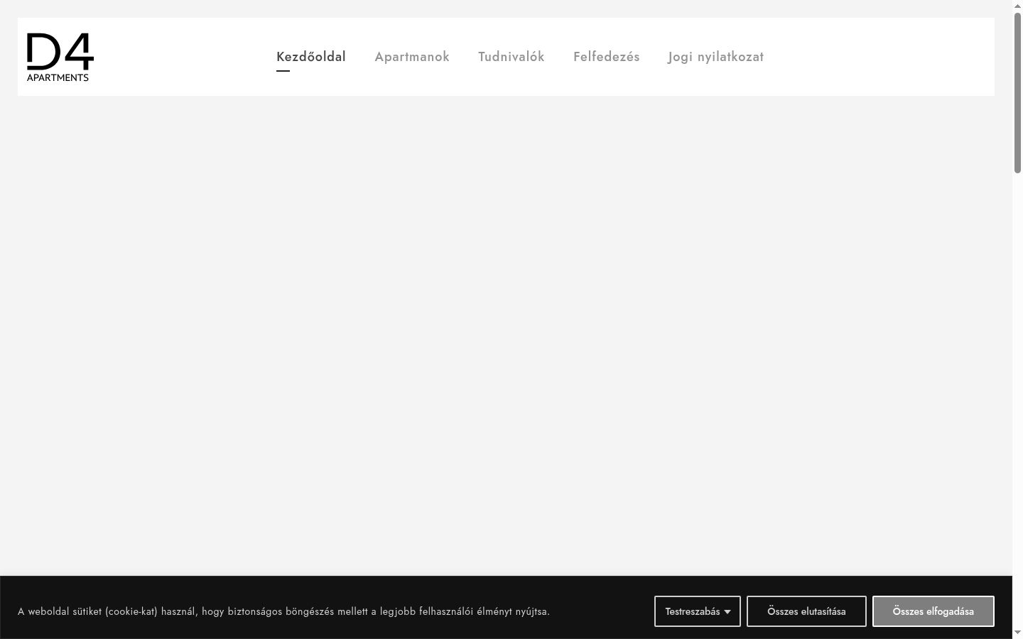 Screenshot des Einwilligungsbanners vor jeglicher Interaktion
