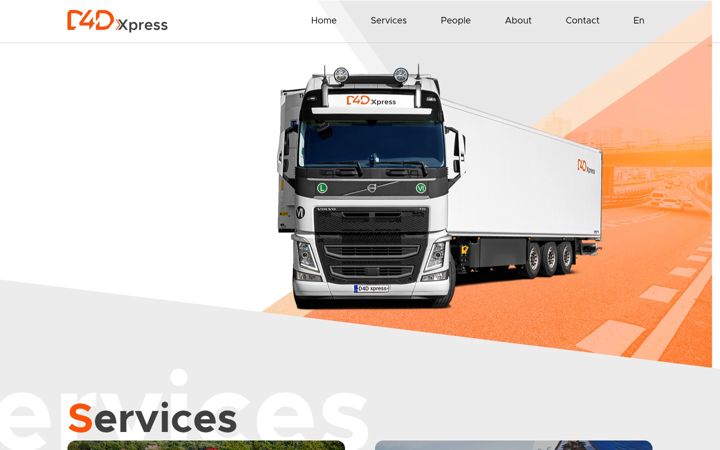 Screenshot of d4dxpress.com