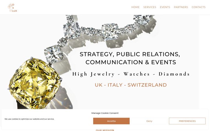 Screenshot of d4lux.com