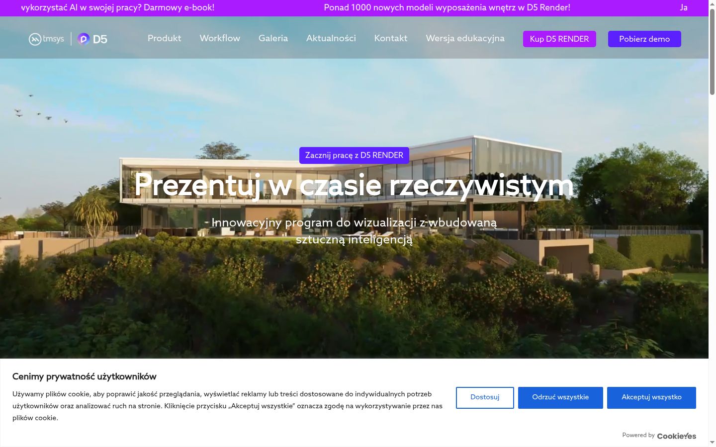 Sutikimo reklamjuostės, rodytos prieš bet kokią sąveiką, ekrano kopija