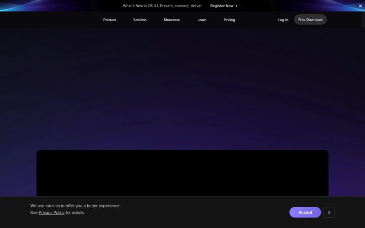 Captura de ecrã de d5render.com