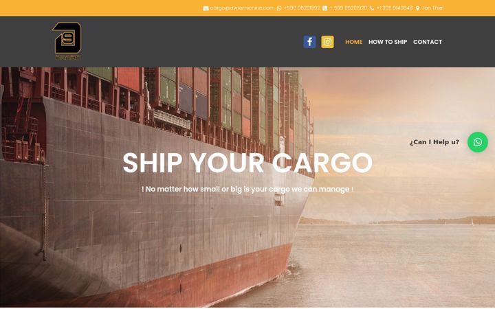 Screenshot of d9cargo.com