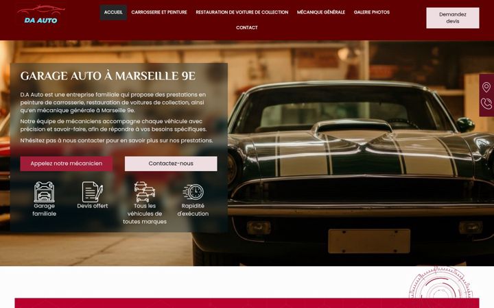 Screenshot of da-auto-marseille.fr