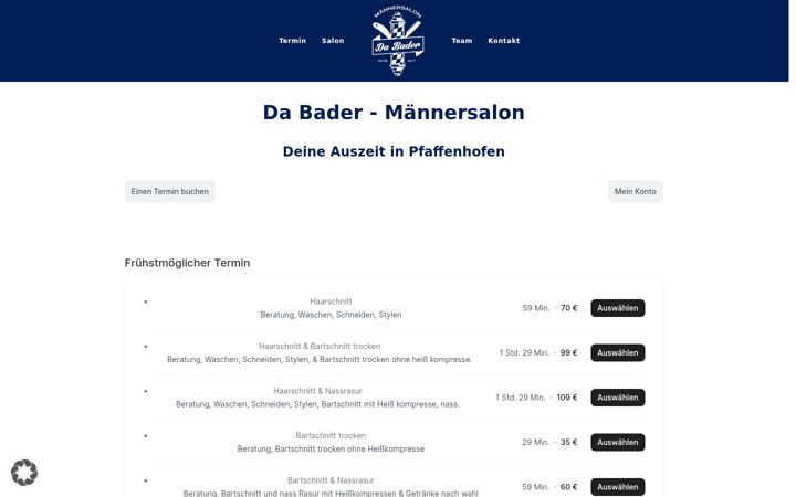 Screenshot of da-bader.de