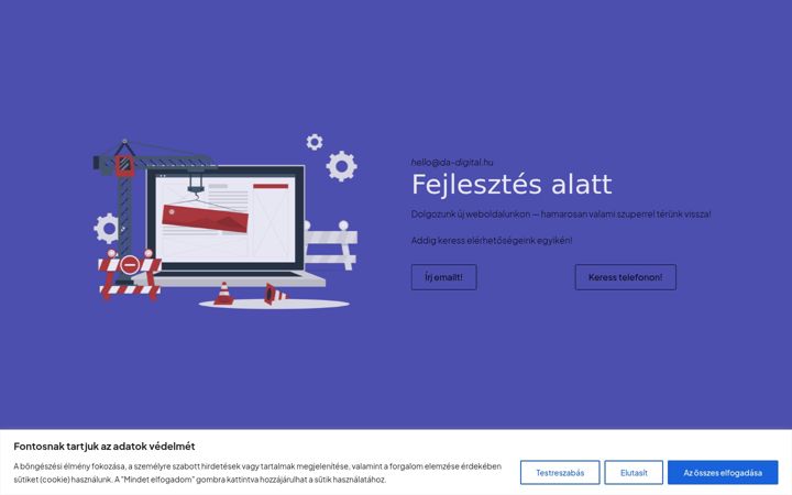 Screenshot of da-digital.hu