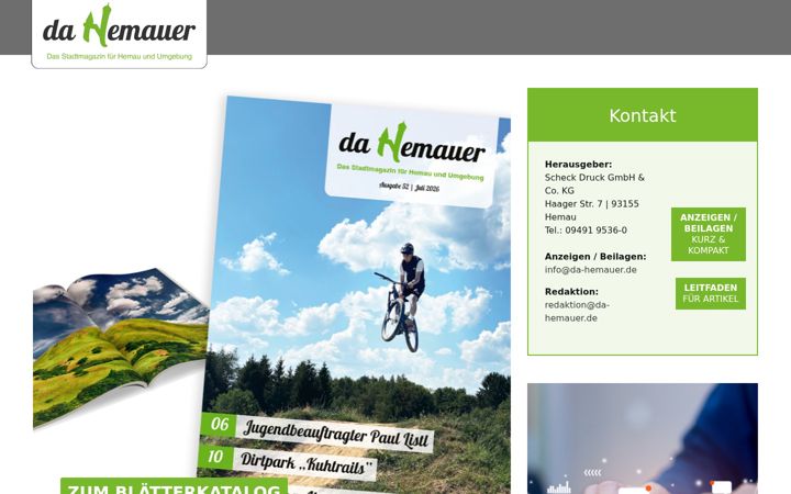 Screenshot of da-hemauer.de
