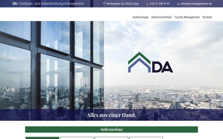 Screenshot of da-montageservice.de