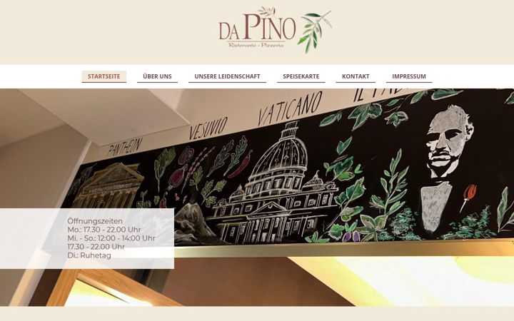 Screenshot of da-pino-ciro.de