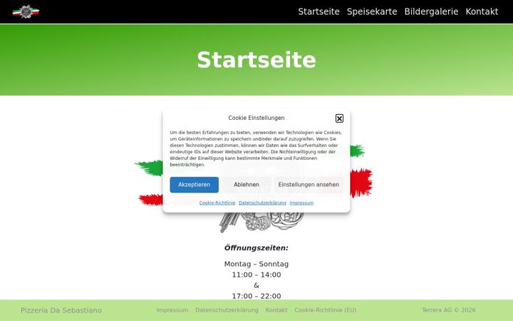 Screenshot of da-sebastiano.net