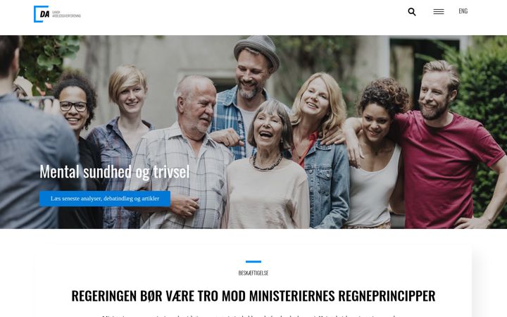 Screenshot of da.dk
