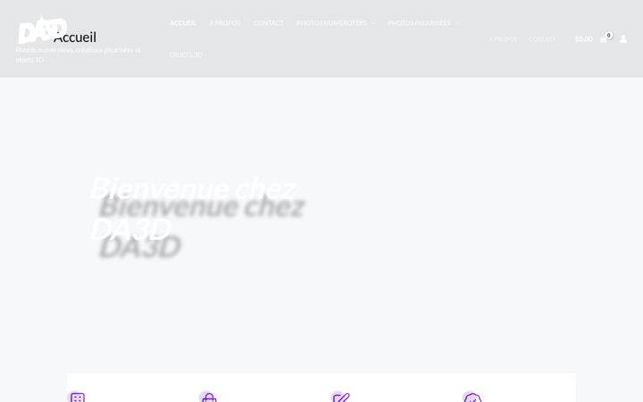 Capture d'écran de da3d.fr