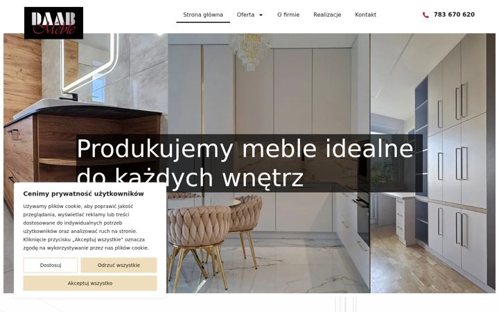 Skjermbilde av daab-meble.pl