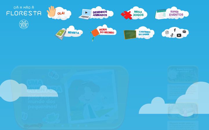 Screenshot of daamaoafloresta.pt