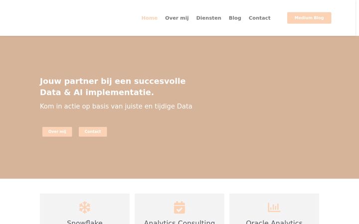 Skjermbilde av daanalytics.nl