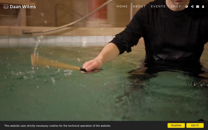 Screenshot of daanwilms.com