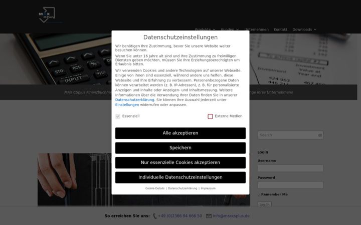 Screenshot of daapo.de