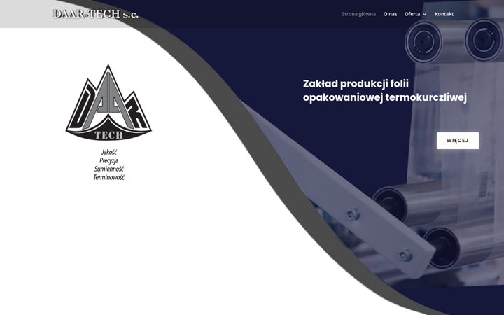 Screenshot of daartech.pl
