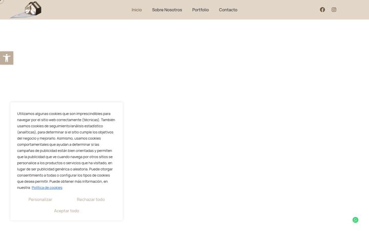 Screenshot of dabaconstrucciones.com