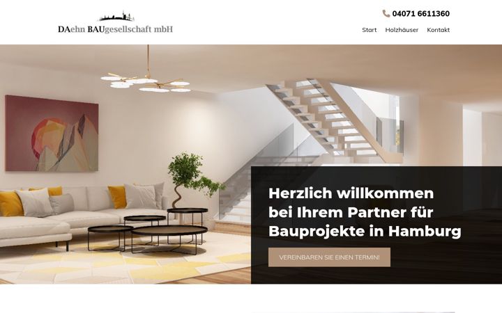 Screenshot of dabaugmbh.com