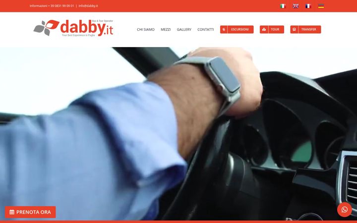 Screenshot of dabby.it