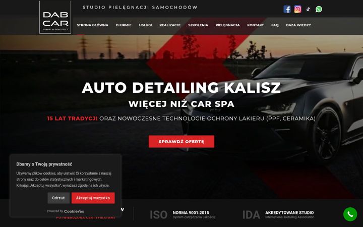 Screenshot di dabcar.pl
