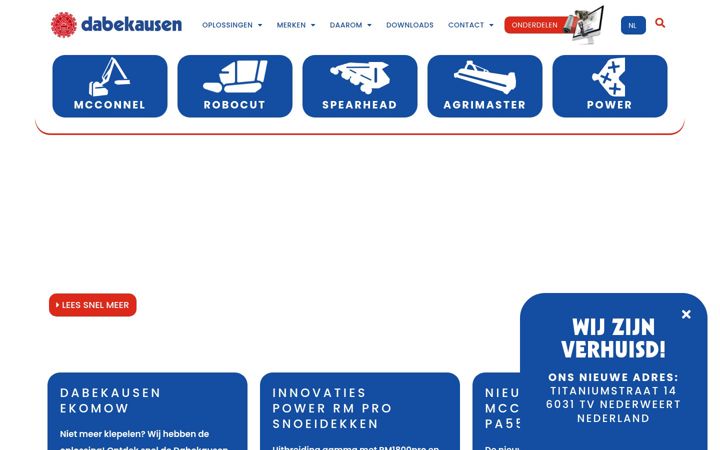Screenshot of dabekausen.com