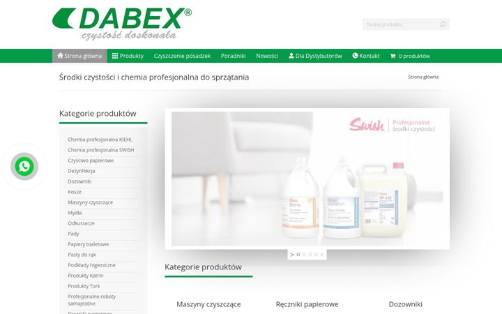 Screenshot di dabex.net.pl