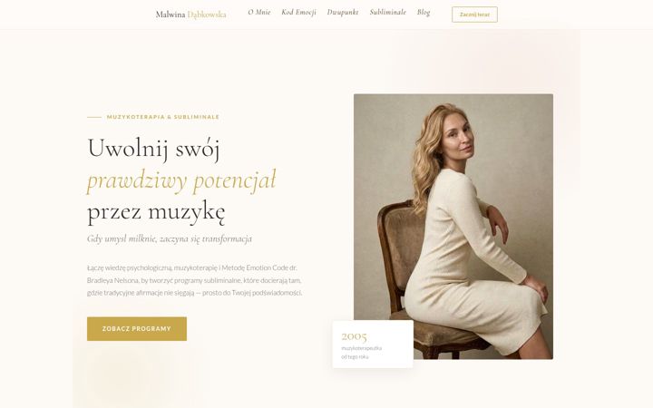 Screenshot of dabkowskamalwina.pl