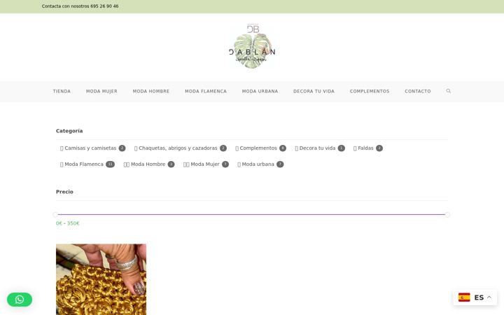 Screenshot of dablan.com.es