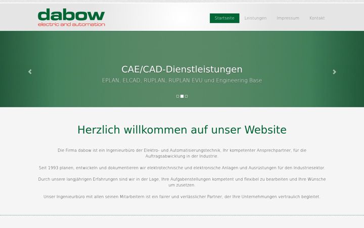 Screenshot of dabow.org
