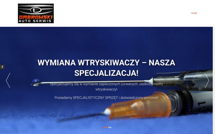 Screenshot of dabrowski-uslugi.pl