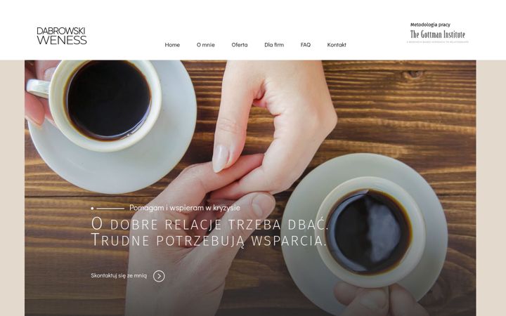 Screenshot of dabrowski-weness.pl