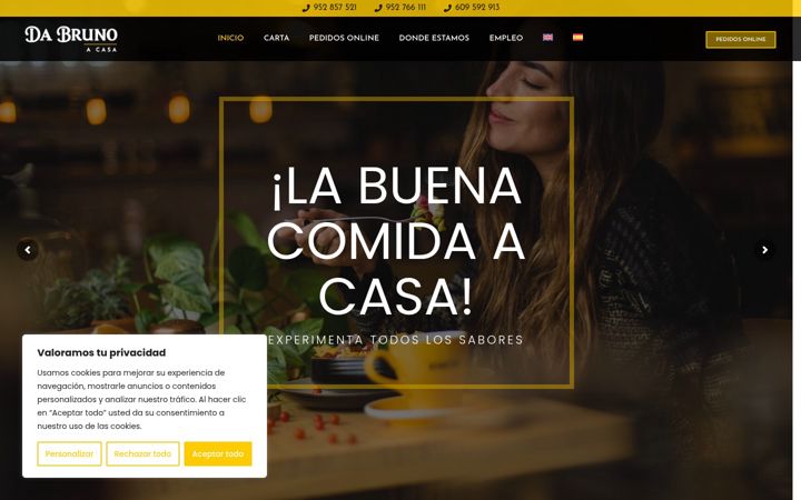 Screenshot of dabrunoacasa.com