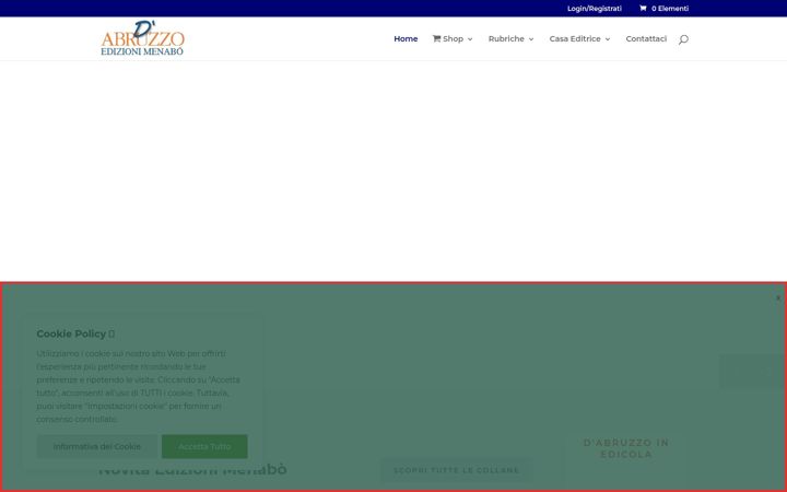 Screenshot of dabruzzo.it