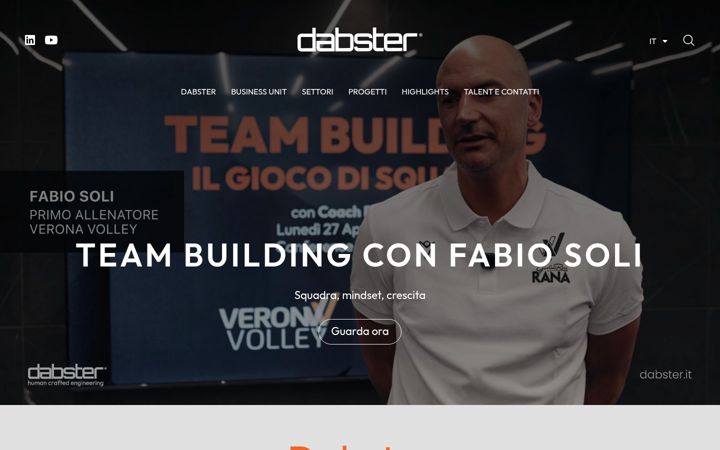 Screenshot of dabster.it