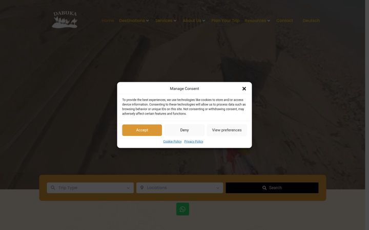Screenshot of dabuka.com
