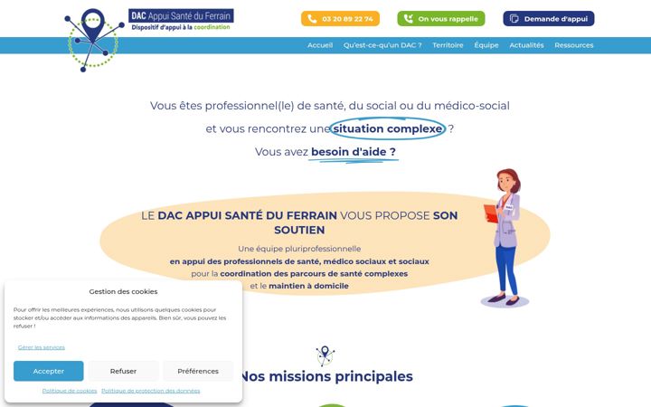 Capture d'écran de dac-asf.fr