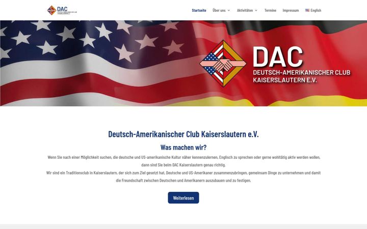 Screenshot of dac-kl.de