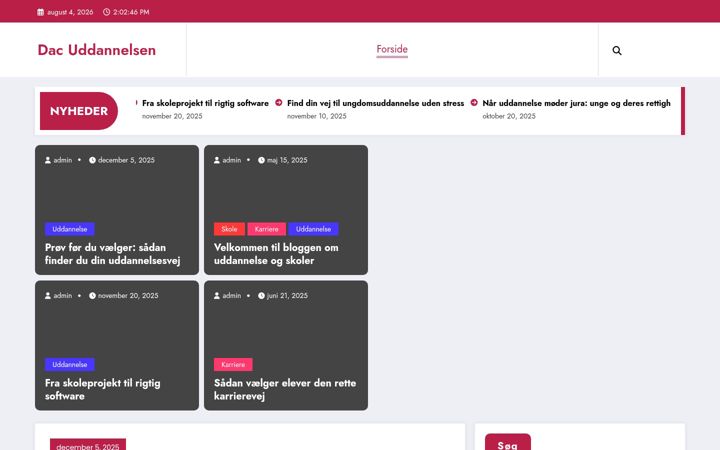 Képernyőkép: dac-uddannelsen.dk