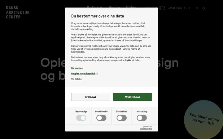 Screenshot ta' dac.dk
