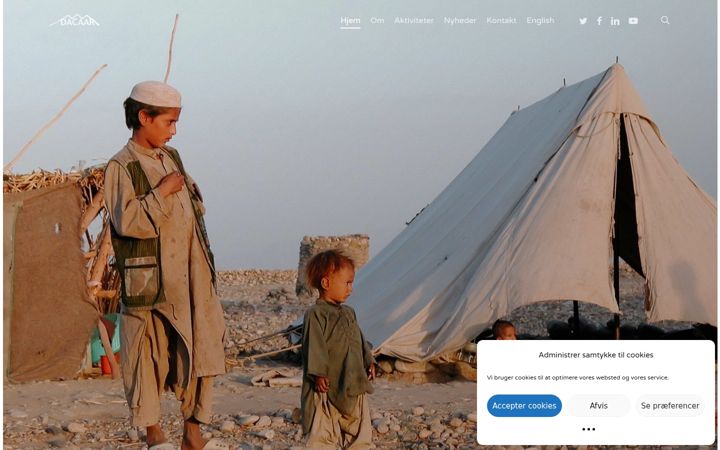 Screenshot of dacaar.dk