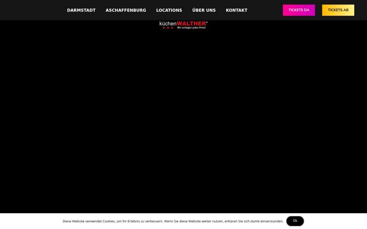 Screenshot stránky dacapo-variete.de