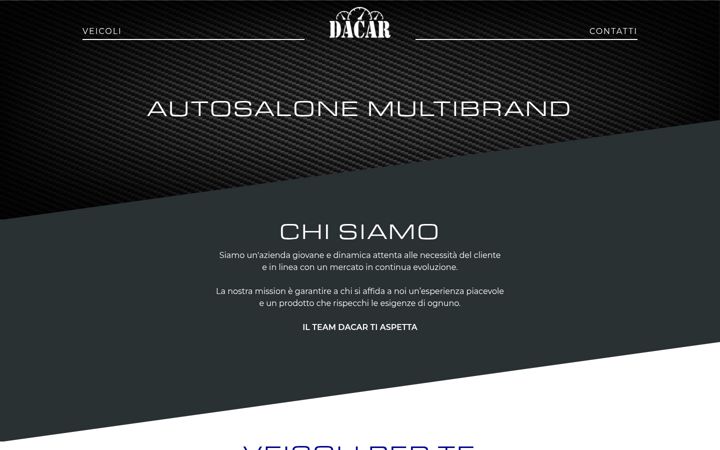 Screenshot of dacarmilano.it
