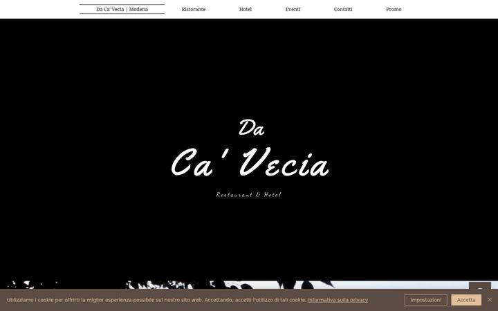 Screenshot of dacavecia.it