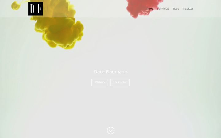 Screenshot of daceflaumane.com
