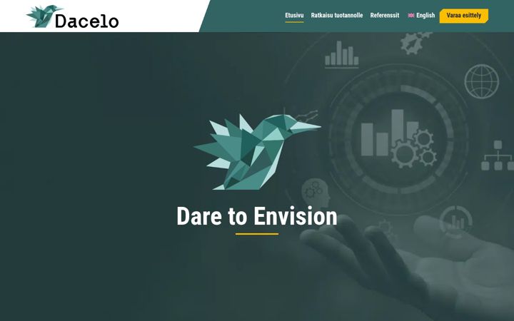 Screenshot di dacelo.fi