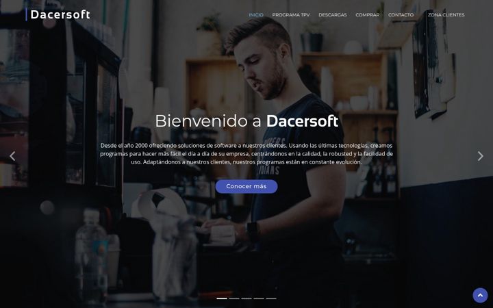 Screenshot of dacersoft.com