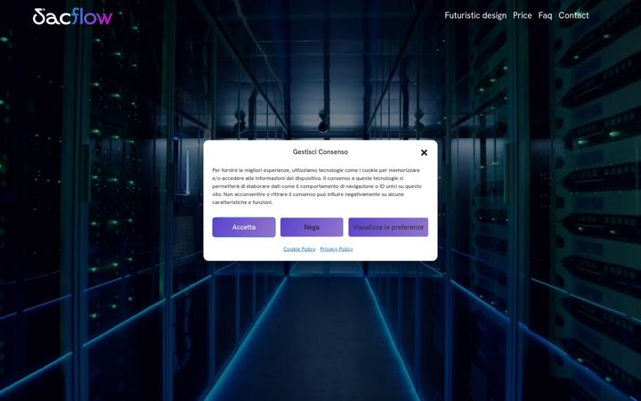 Screenshot of dacflow.com